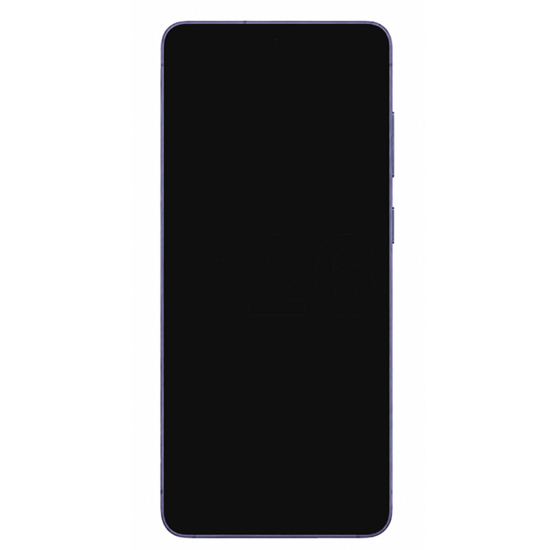 OLED Assembly With Frame Compatible Samsung for Galaxy S26 5G (Refurbished) - Cobalt Violet